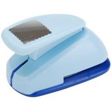 Lever Craft Punch - Scallop Square (XL) - blå