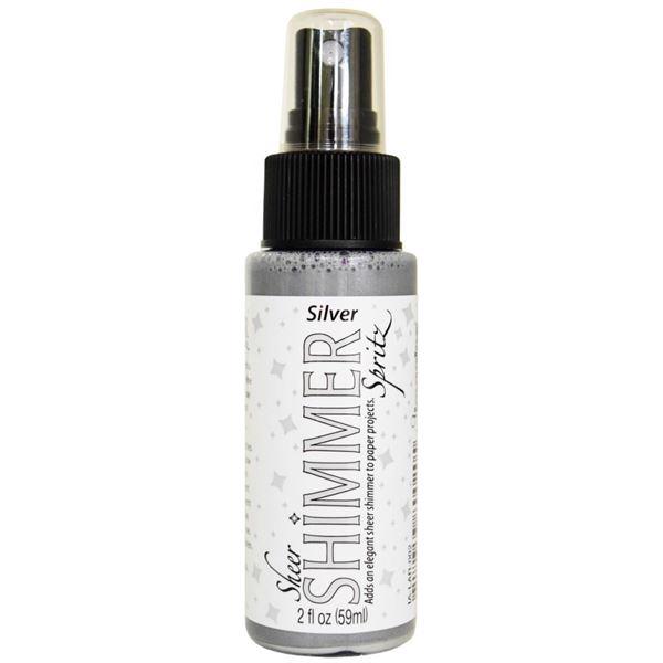 Imagine Crafts Sheer Shimmer Spritz - Silver (spray)