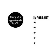 Happy Planner - Self Inking Stamp / Important