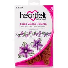 Heartfelt Creation Stamp - Classic Petunia LARGE