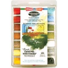 Stampendous Embossing Kit - Scenic Selection (14 pkg)