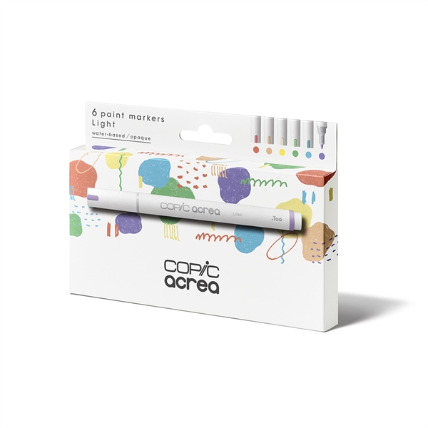 Copic Acrea Paint Marker - Set: Light Colors