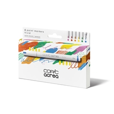 Copic Acrea Paint Marker - Set: Vivid Colors