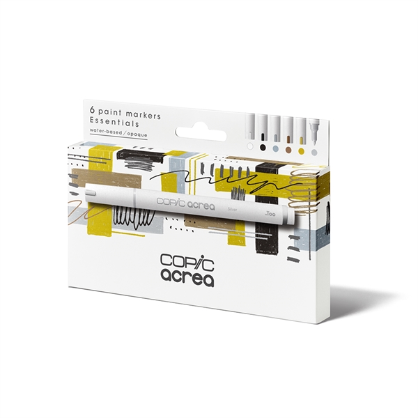 Copic Acrea Paint Marker - Set: Essential Colors