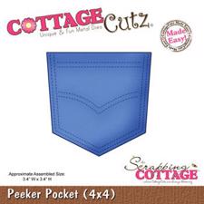 Cottage Cutz  Die - Peeker Pocket ( Lomme)