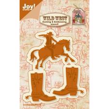 Joy Die - Wild West / Horse & Boots