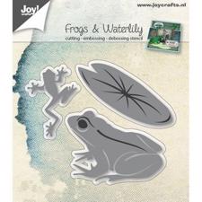 Joy Die - Frogs & Waterlily (frø og åkande)