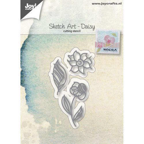 Joy Die - Sketch Art Daisy