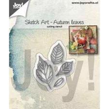 Joy Die - Sketch Art / Autumn Leaves