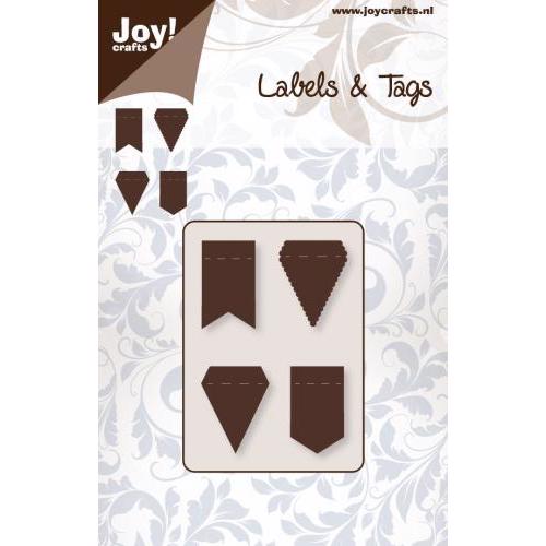 Joy Die - Vintage Flourishes / Labels & Tags - Tiny Flags