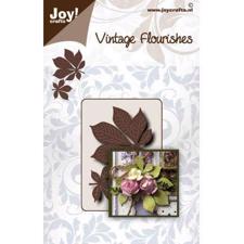 Joy Die - Vintage Flourishes / Chestnut Leaves