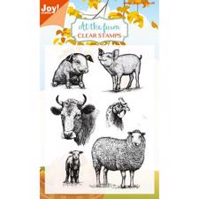 Joy Clearstamp - At the Farm 1 (Grisling & Ko)