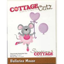 Cottage Cutz Die - Ballerina Mouse
