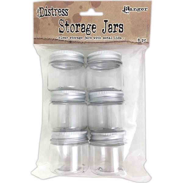 Tim Holtz - Distress Storage Jars (6 stk)