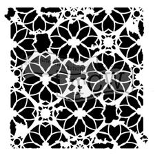 Crafter's Workshop Template 12x12" - Distressed Lace