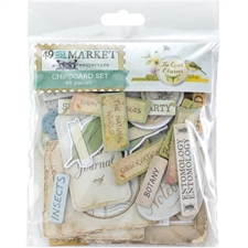 49 and Market Chipboard Set - The Quiet Observer
