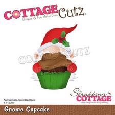 Cottage Cutz  Die - Gnome Cupcake