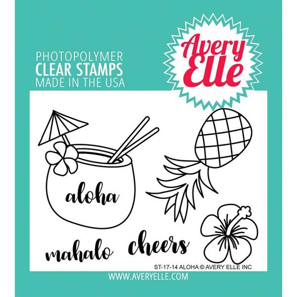 Avery Elle Clear Stamp - Aloha
