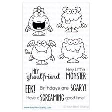 Your Next Stamp - Silly Monsters TWO