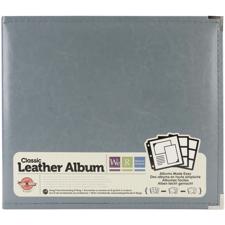 WRMK Classic Leather Album 12x12" - D-Ring Kunstlæder / Charcoal (grå)