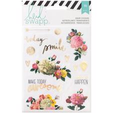 Heidi Swapp Memory Planner - Clear Floral Stickers