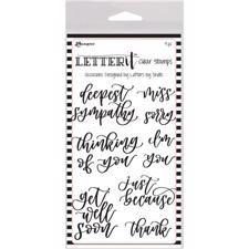 Ranger Letter It - Clear Stamps / Occasions
