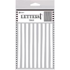Ranger Letter It - Stencil / Organic Stripes