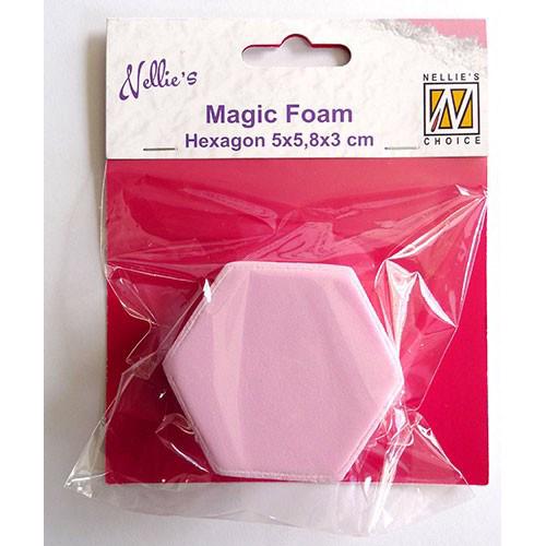 Nellie Snellen Magic Foam Stamps - Hexagon