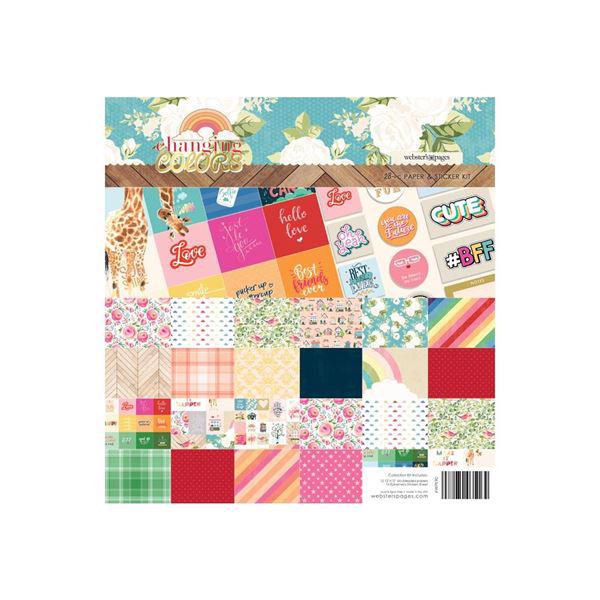 Webster\'s Pages Paper Kit 12x12" - Changing Color