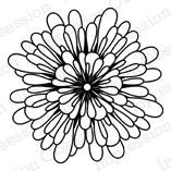 IO Stamps Cling Stamp - Flower 2