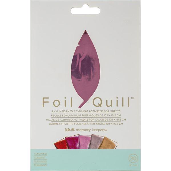 WRMK Foil Quil - Foil Sheets 6x4" / Flamingo