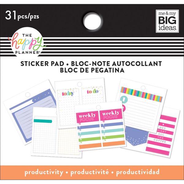 Happy Planner / Create 365 - Tiny Sticker Pad / Productivity