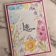 Lisa Horton Crafts Embossing Folder Set - Year in Bloom 2026-Udgaven (12 pcs)