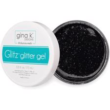 Gina K Glitz Glitter Gel - Black