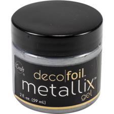 Deco Foil Metallix Gel - Glazed Pewter 