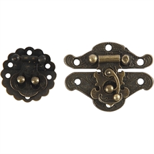 Metal Pynt - Mini Beslag (2 x 5 sæt)