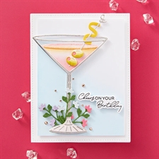 Spellbinders Dies - Happy Hour / Olive Martinis