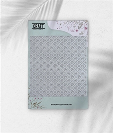 CraftAddictionUK Die - Pawfect Pattern Cover Plate
