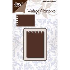 Joy Die - Vintage Flourishes / Notepad