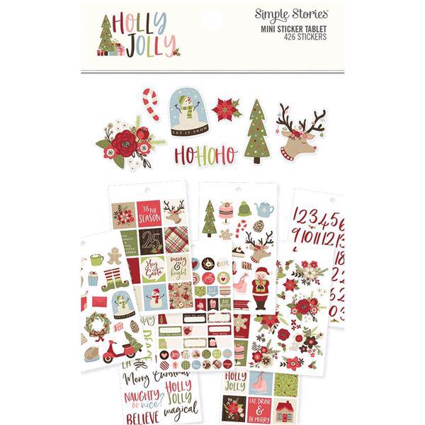 Simple Stories - Holly Jolly / Mini Sticker Tablet