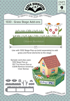 Karen Burniston Die - Grass Stage Add-Ons