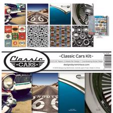 Reminisce Collection Pack 12x12" - Classic Cars