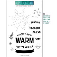 Concord & 9th Stamp Set - Warm  Wishes Turnabout
