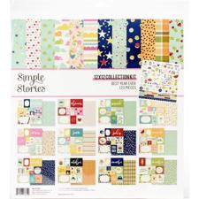 Simple Stories Paper Pack 12x12" Collection - Best Year Ever