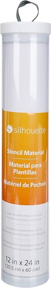 Silhouette Adhesive Stencil Material (rulle)