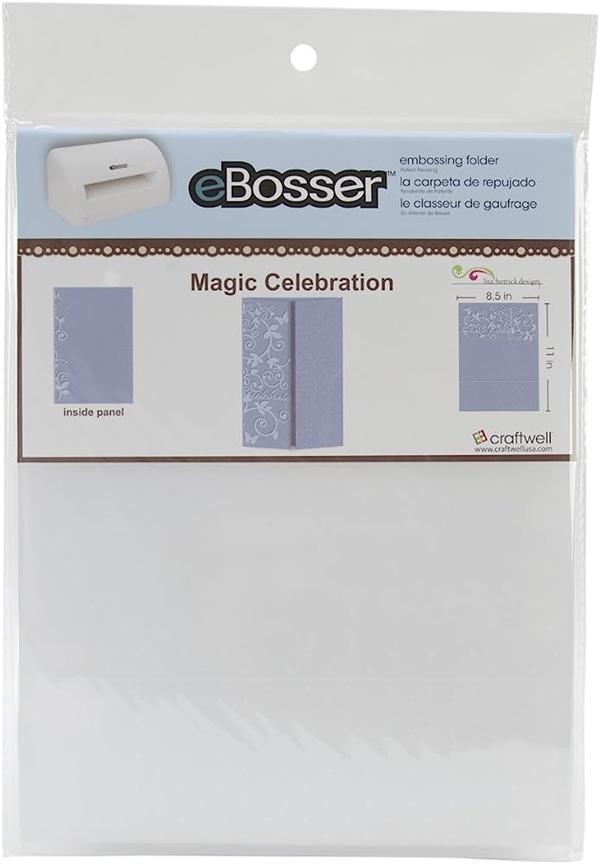 eBosser Embossing Folder - A4 / Magic Celebration