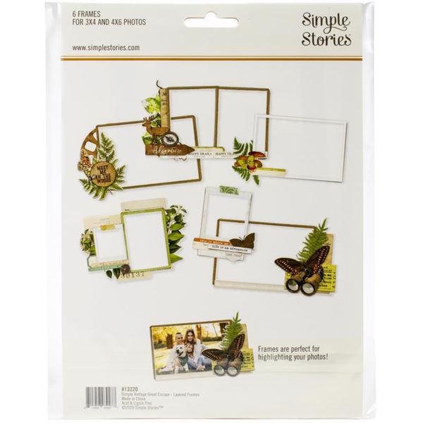 Simple Stories Frames - Simple Vintage Great Escape