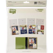 Simple Stories Sn@p! Pocket Pages For 6"X8" Flipbooks - Multi Pack