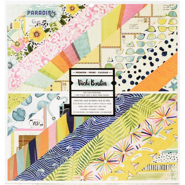 Vicki Boutin / Let\'s Wander - Paper Pad 12x12"