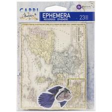 Prima Collection - Capri / Die-Cut Ephemera 2 (23 dele)